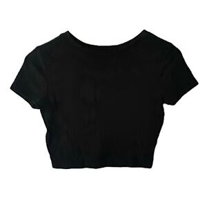 wild fable Cropped & Fitted T-Shirt